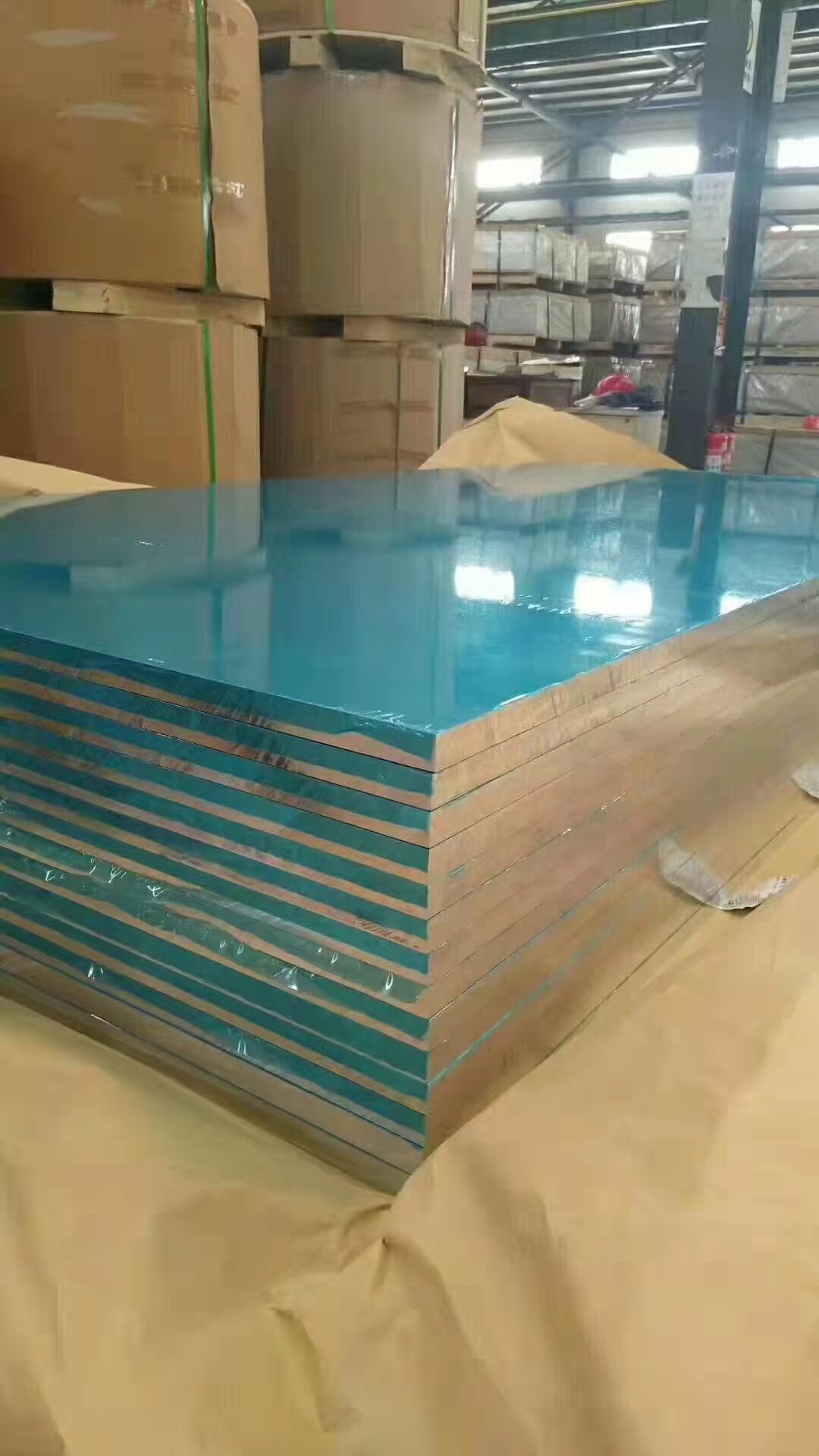 Latest company case about Aluminum Sheet Supplied for Commercial Construction Project in Saudi Arabia
