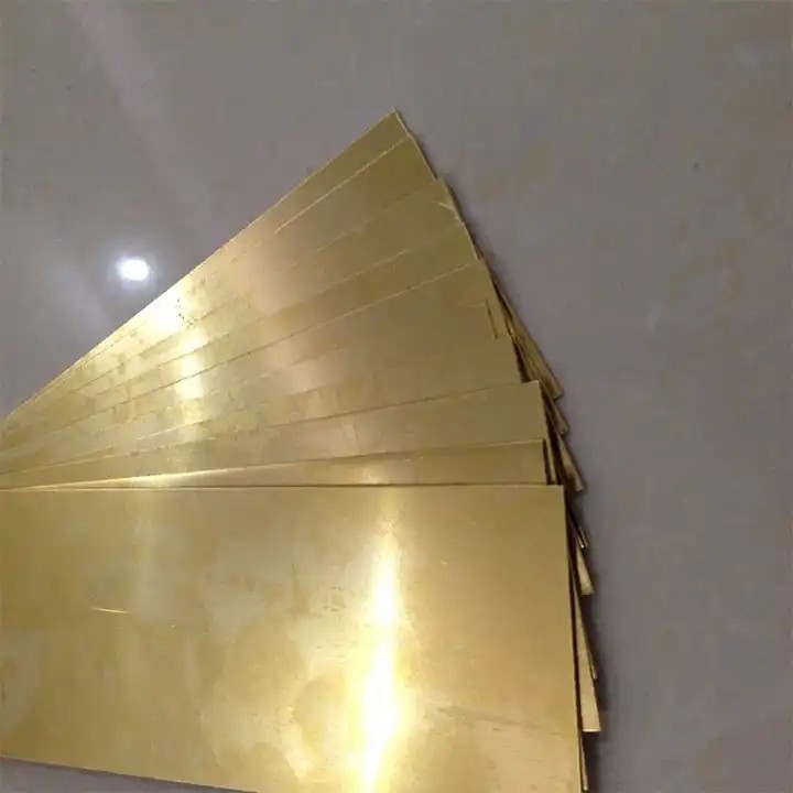 Customized Brass Earth Copper Sheet Plate 0.8mm 1mm 2mm Thick H62 H65 ...