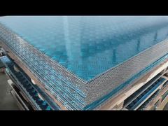 8mm Aluminum Diamond Plate Sheet Metal Embossed Perforated Aluminium Checker Plate Sheet Showcase